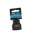 US PRO 3828 28mm impact socket 1/2 inch drive 6 point Euro style box of 10