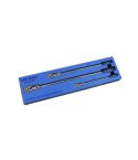 US PRO 4207 3 Piece Extra Long Flexible Ratchet Set 1/4 3/8 1/2 Inch Drive