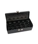 US PRO Industrial 1366 10pc 1/2" Drive Impact Hex Bit Socket Set H4–H19